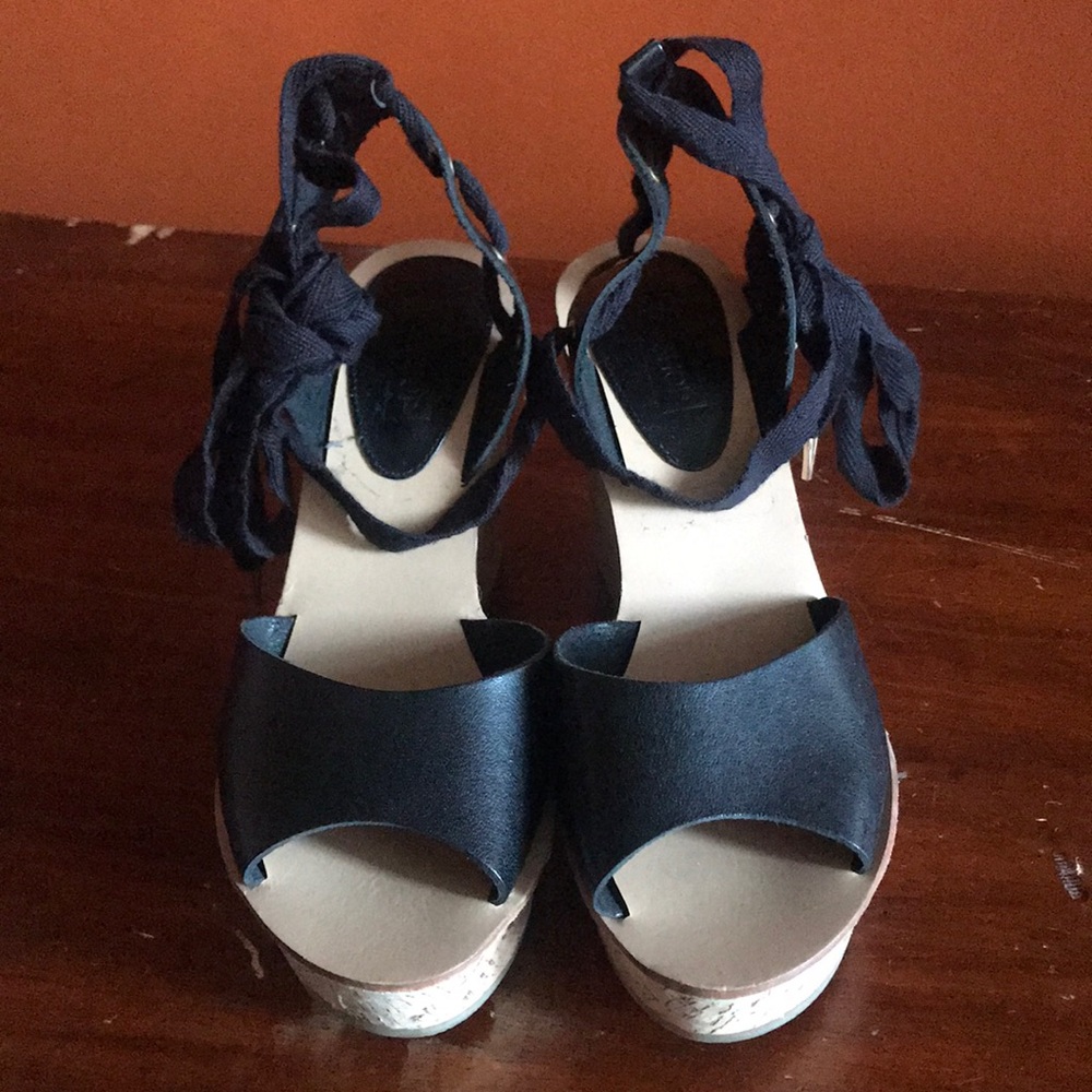 Topshop Wise Wedge Platform Sandal